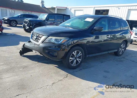 2017 Nissan Pathfinder S z USA, uszkodzony, nr VIN 5N1DR2MN9HC604693